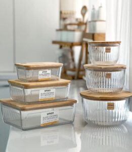 Plastic Storage Baskets (Set of 3)